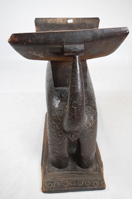 Lot 251 - Fante (Ghana) leopard stool