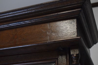 Lot 616 - Mid 18th Century oak-cased 8-day longcase clock, Thomas Mawkes, Chesterfield