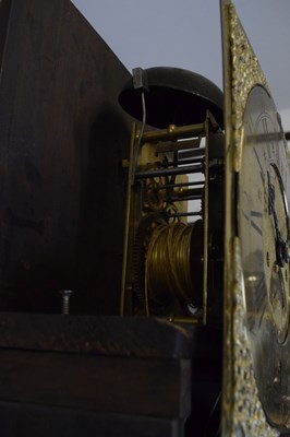Lot 616 - Mid 18th Century oak-cased 8-day longcase clock, Thomas Mawkes, Chesterfield