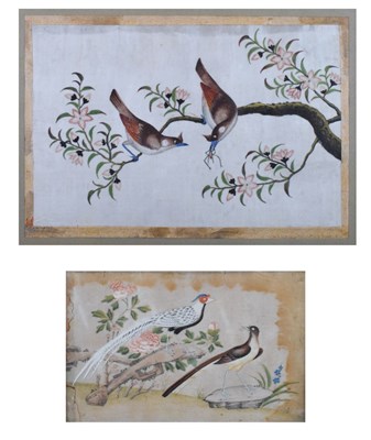 Lot 329 - Two 19th Century Chinese watercolours