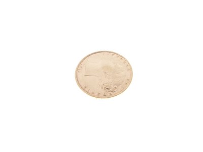 Lot 149 - Queen Victoria gold sovereign, 1877