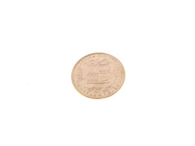 Lot 149 - Queen Victoria gold sovereign, 1877