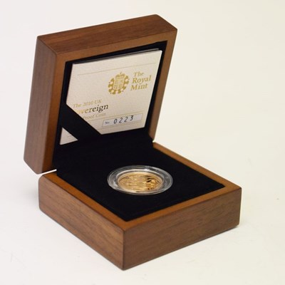 Lot 169 - Elizabeth II gold sovereign 2010