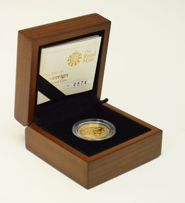 Lot 170 - Elizabeth II gold sovereign 2011
