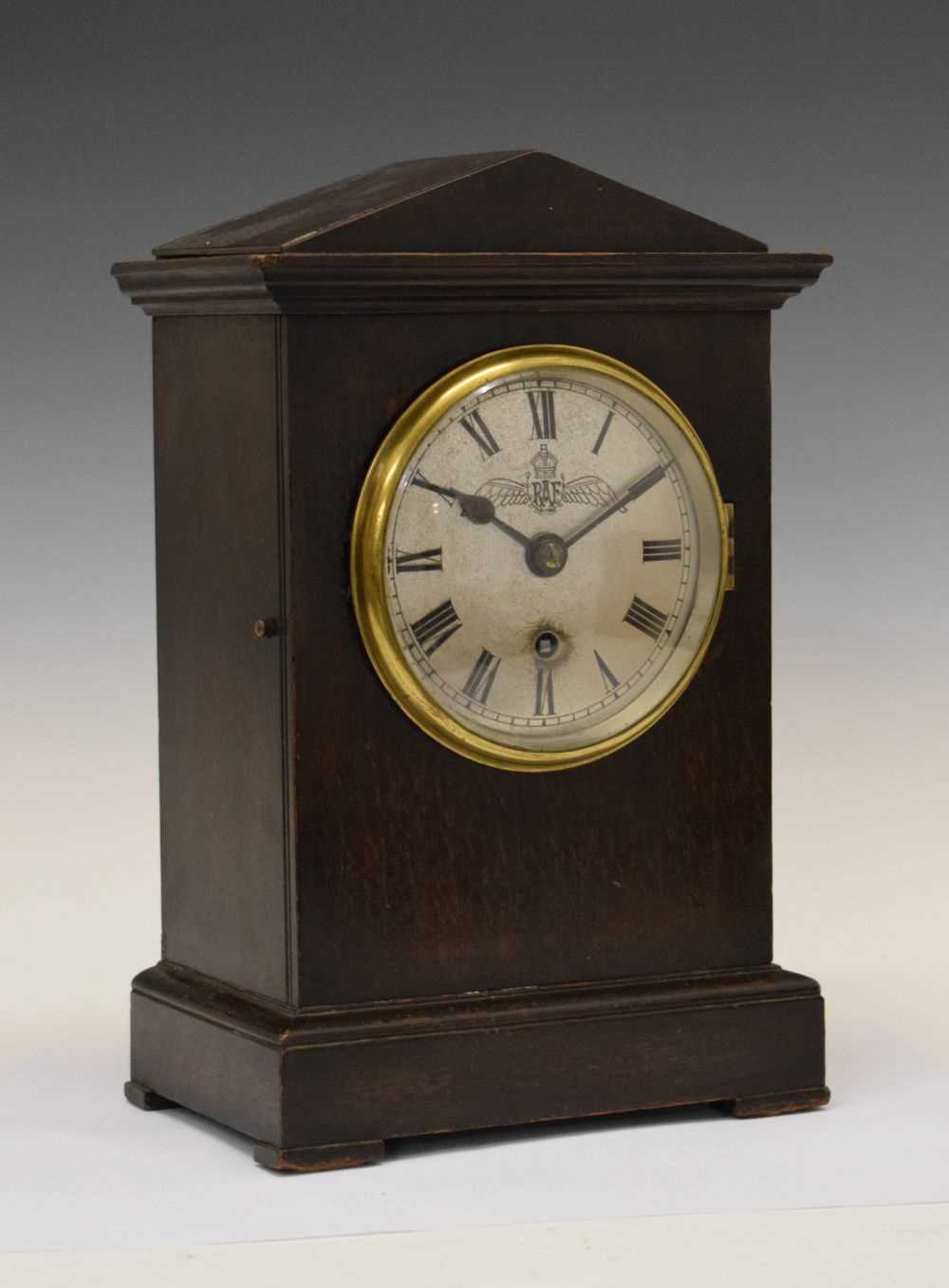 Lot 633 - RAF mantel clock