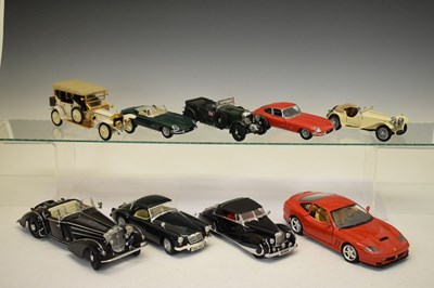 Lot 415 - Quantity of Franklin Mint & other diecast models