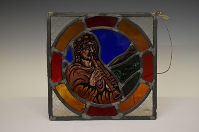 Lot 303 - Stained glass panel