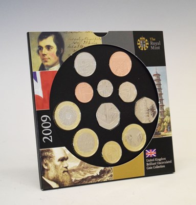 Lot 202 - Royal Mint 2009 Proof Year pack including Kew Gardens 50p