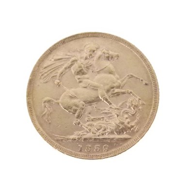 Lot 153 - Victorian gold sovereign, 1889 Jubilee head