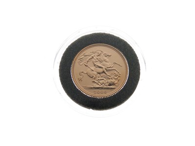 Lot 294 - Gold coin - Elizabeth II gold sovereign 2006