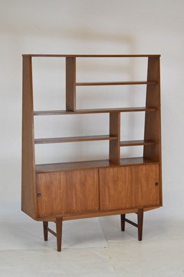 Lot 636 - 1960s teak room divider