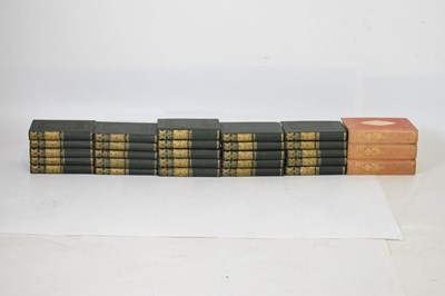 Lot 334 - Twenty-five volumes Melrose edition Waverley novels