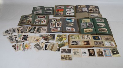 Lot 147 - Group of early 20th Century military themed postcard albums