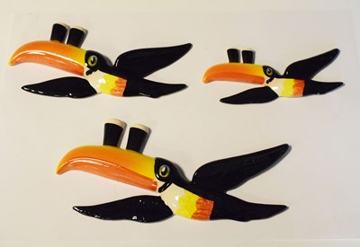 Lot 541 - Three Guinness toucans