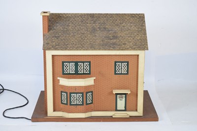 Lot 392 - Mid 20th Century dolls house and later contents