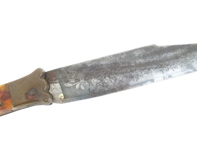 Lot 238 - 19th Century Spanish Navaja knife