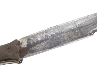 Lot 238 - 19th Century Spanish Navaja knife