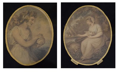 Lot 378 - Pair of Bartolozzi mezzotints