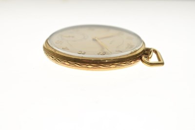 Lot 98 - Elgin USA gold-plate pocket or fob watch