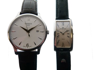 Lot 199 - Tissot and Maurice Lacroix wristwatches