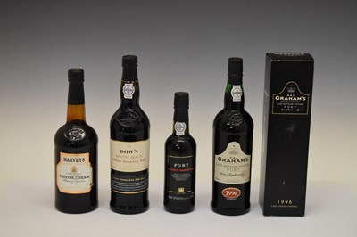 Lot 453 - Bottle of Graham's Late Bottled Vintage Port, etc