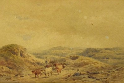 Lot 380 - Attributed to Fred Goodall watercolour with monogram