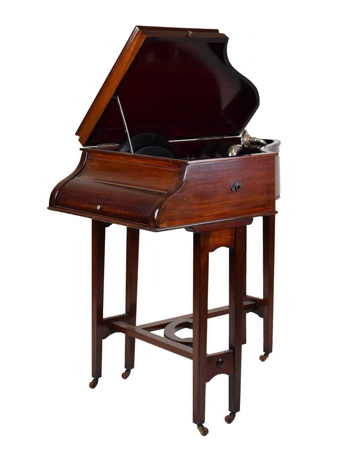 Lot 189 - Gramophone in form of Grand Piano