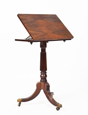 Lot 553 - Adjustable reading table/music stand