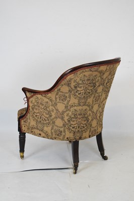 Lot 699 - Victorian reading chair