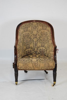 Lot 699 - Victorian reading chair