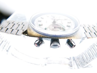 Lot 197 - Poljot - Gentleman's chronograph stainless steel wristwatch