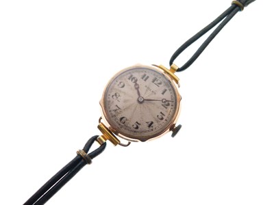 Lot 205 - Rolex  - Lady's 9ct gold wristwatch