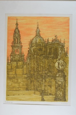 Lot 490 - Richard Beer (1938-2017) - Signed limited edition print - 'Southgate II'