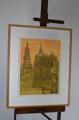 Lot 490 - Richard Beer (1938-2017) - Signed limited edition print - 'Southgate II'