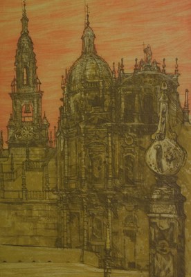 Lot 490 - Richard Beer (1938-2017) - Signed limited edition print - 'Southgate II'