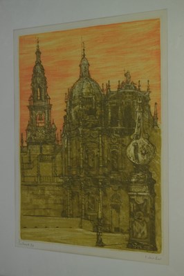 Lot 490 - Richard Beer (1938-2017) - Signed limited edition print - 'Southgate II'