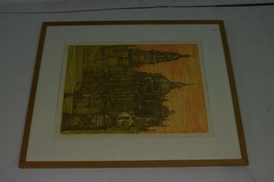 Lot 490 - Richard Beer (1938-2017) - Signed limited edition print - 'Southgate II'