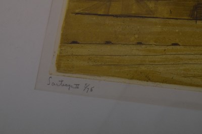 Lot 490 - Richard Beer (1938-2017) - Signed limited edition print - 'Southgate II'