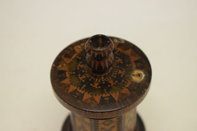 Lot 193 - Tunbridge ware thread/string box