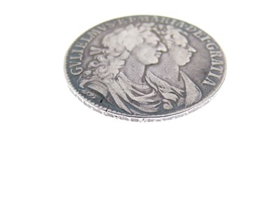 Lot 128 - William & Mary silver half crown, 1689