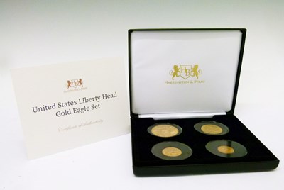 Lot 115 - United States of America,  Liberty Head Gold Eagle set