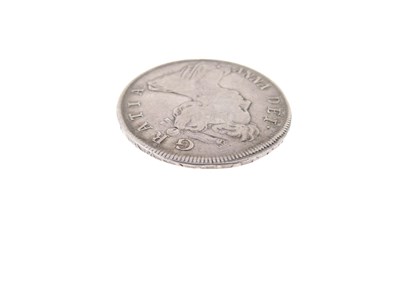 Lot 129 - Queen Anne silver half crown, 1707