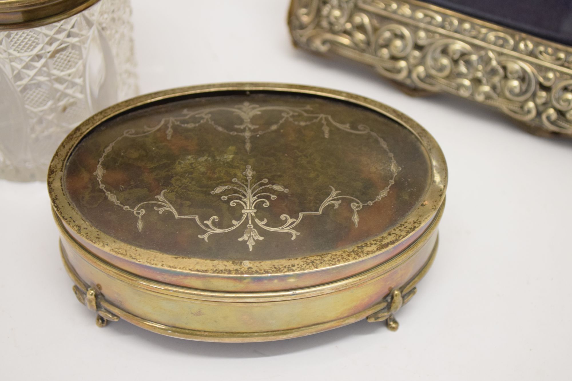 Lot 94 George V Silver And Tortoiseshell Trinket Box 3900