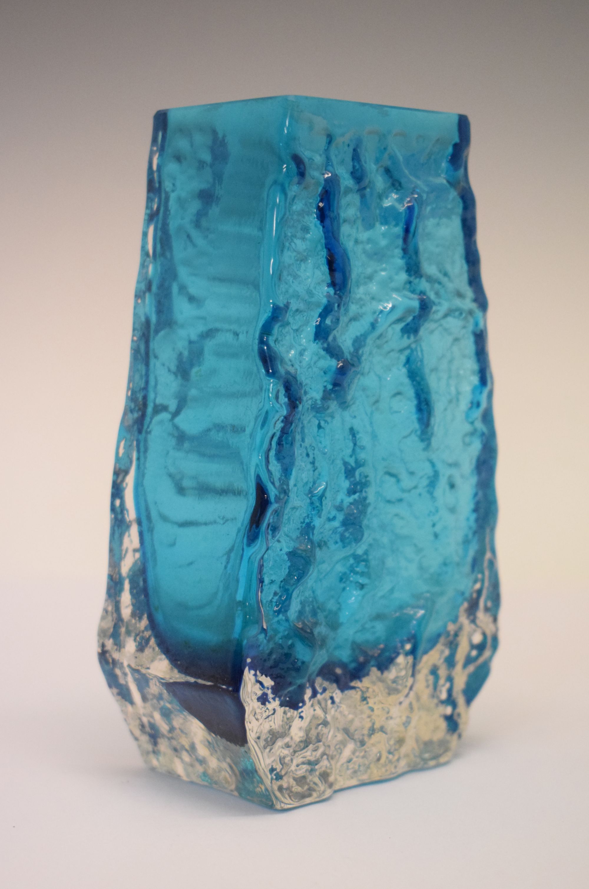 Lot 484 Whitefriars Kingfisher coffin vase