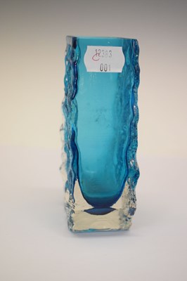 Lot 484 - Whitefriars Kingfisher coffin vase