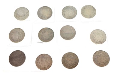 Lot 181 - Coins - George V twelve half-crowns 1913-1918 (12)
