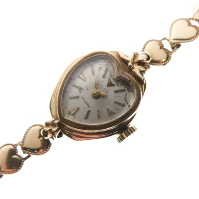 Lot 213 - Lady's 9ct gold cocktail watch