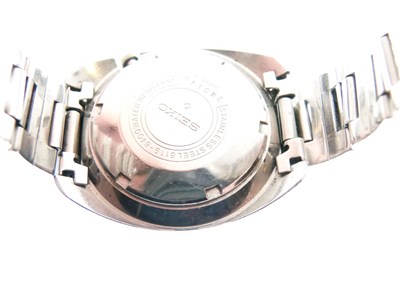 Lot 198 - Seiko - Gentleman's 5 Series stainless steel wristwatch