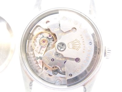 Lot 193 - Rolex - Gentleman's Oyster-Perpetual Date stainless steel wristwatch