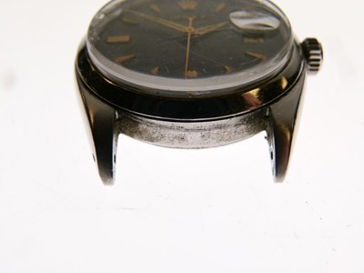 Lot 193 - Rolex - Gentleman's Oyster-Perpetual Date stainless steel wristwatch